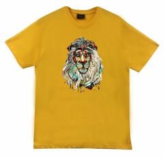 Aslan Baskılı T-shirt