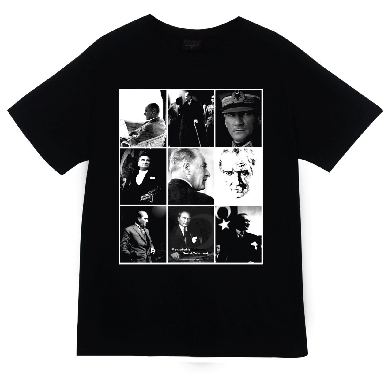 Gazi Mustafa Kemal Atatürk Baskılı T-shirt