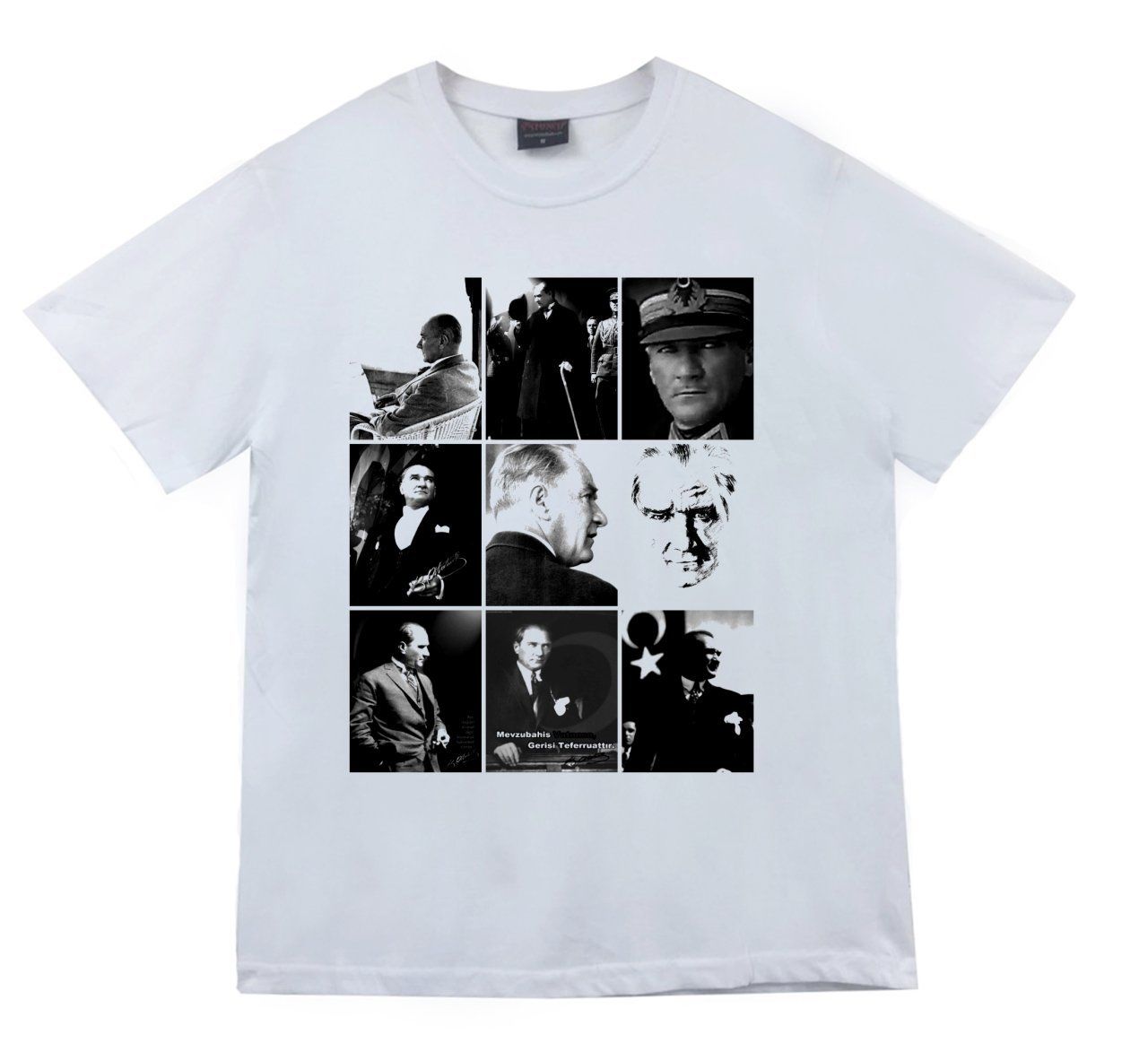 Gazi Mustafa Kemal Atatürk Baskılı T-shirt