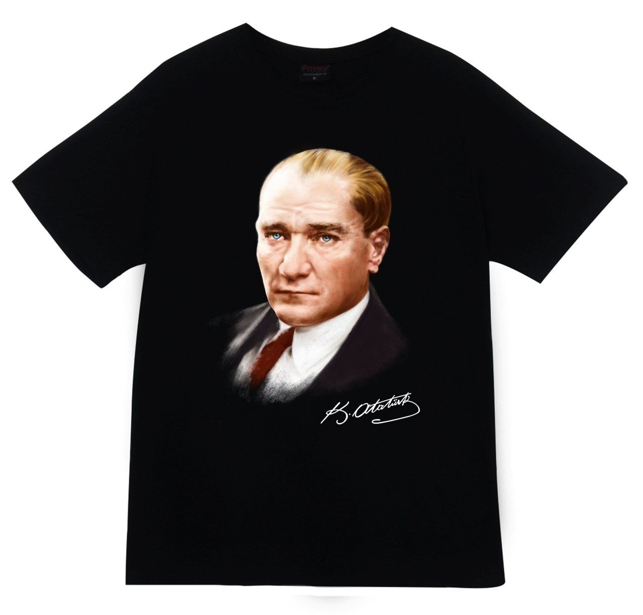 Gazi Mustafa Kemal Atatürk Baskılı T-shirt