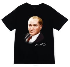 Gazi Mustafa Kemal Atatürk Baskılı T-shirt