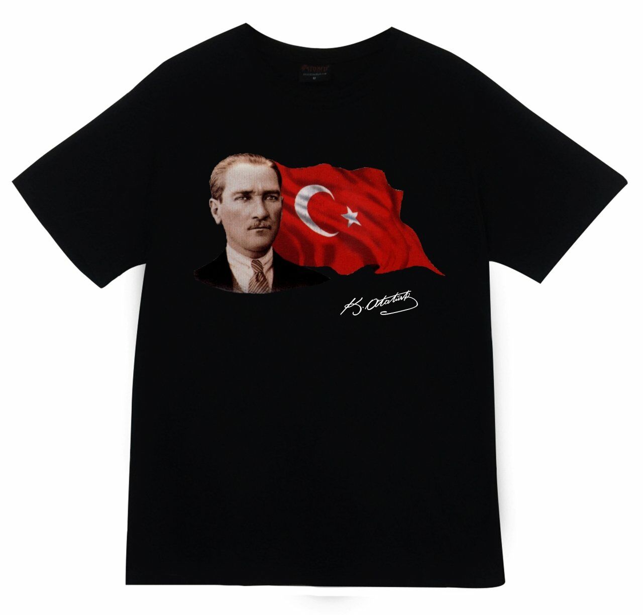 Gazi Mustafa Kemal Atatürk Baskılı T-shirt