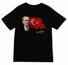 Gazi Mustafa Kemal Atatürk Baskılı T-shirt