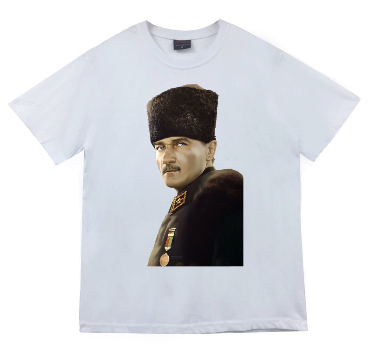 Gazi Mustafa Kemal Atatürk Baskılı T-shirt