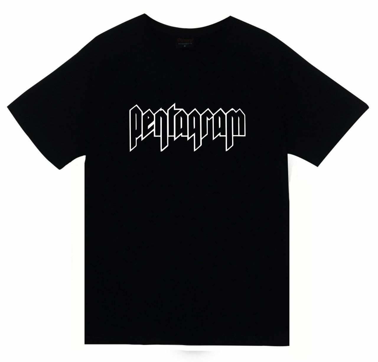 Pentagram Baskılı T-shirt