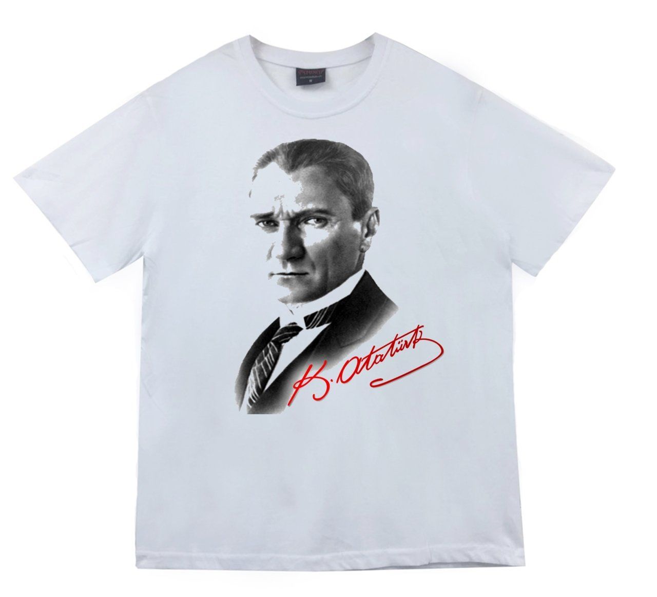 Gazi Mustafa Kemal Atatürk Baskılı T-shirt