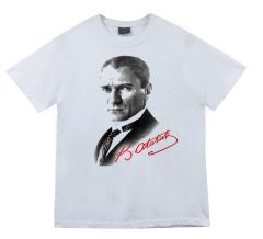 Gazi Mustafa Kemal Atatürk Baskılı T-shirt