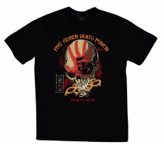 Five Finger Death Punch Baskılı T-shirt