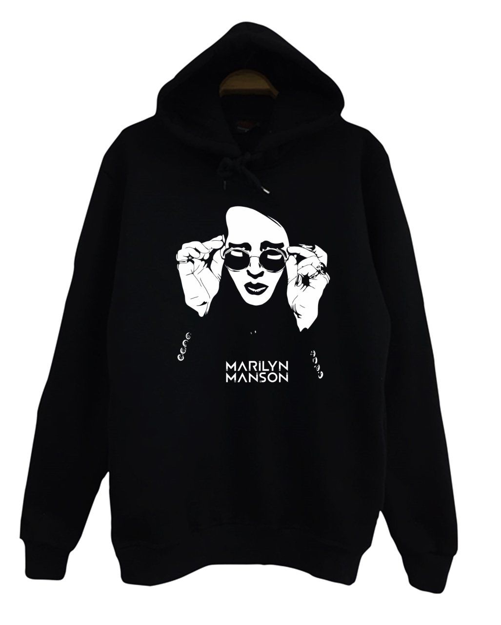Marilyn Manson Baskılı Çocuk Sweatshirt