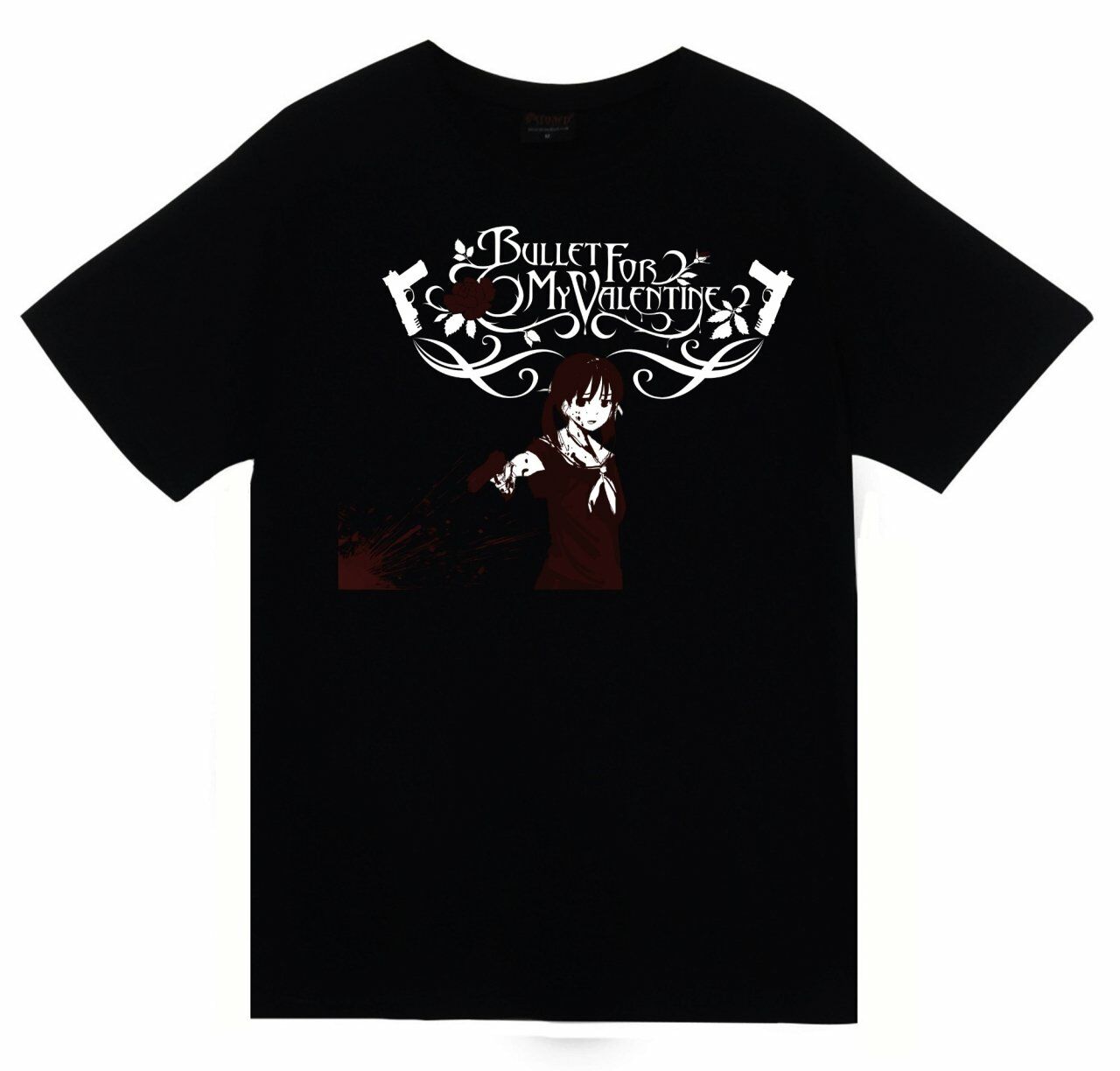 Bullet For My Valentine Baskılı T-shirt