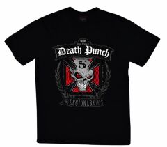 Five Finger Death Punch Baskılı T-shirt