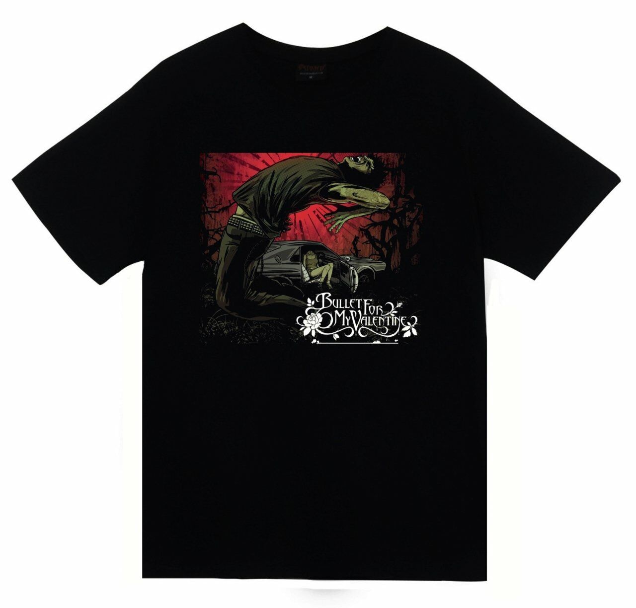 Bullet For My Valentine Baskılı T-shirt