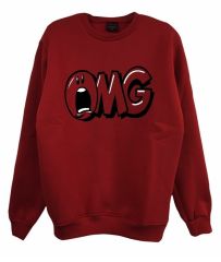 OMG Baskılı Sweatshirt