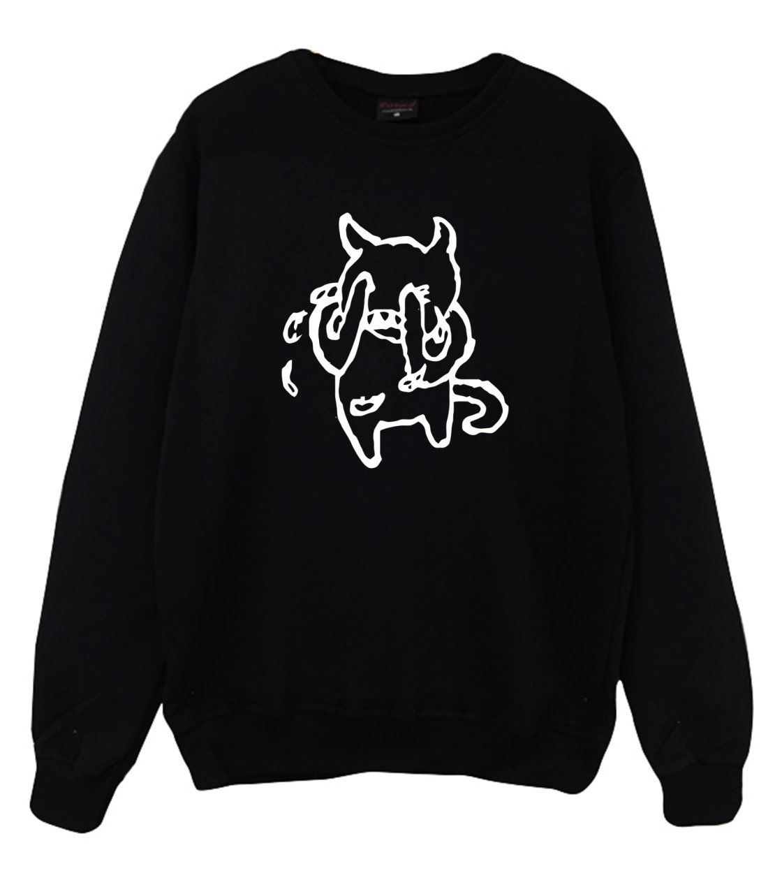 Radiohead Baskılı Sweatshirt