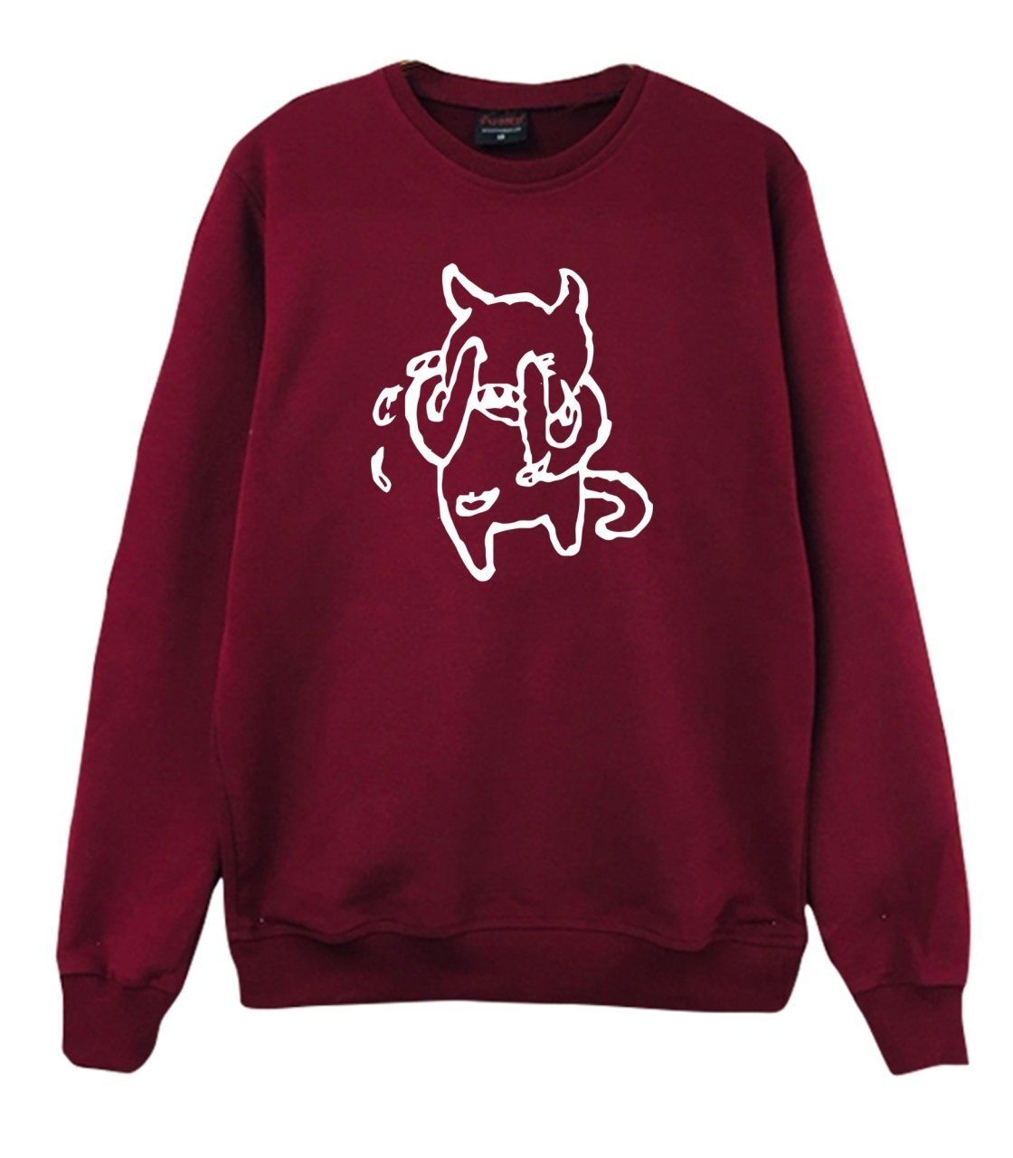 Radiohead Baskılı Sweatshirt