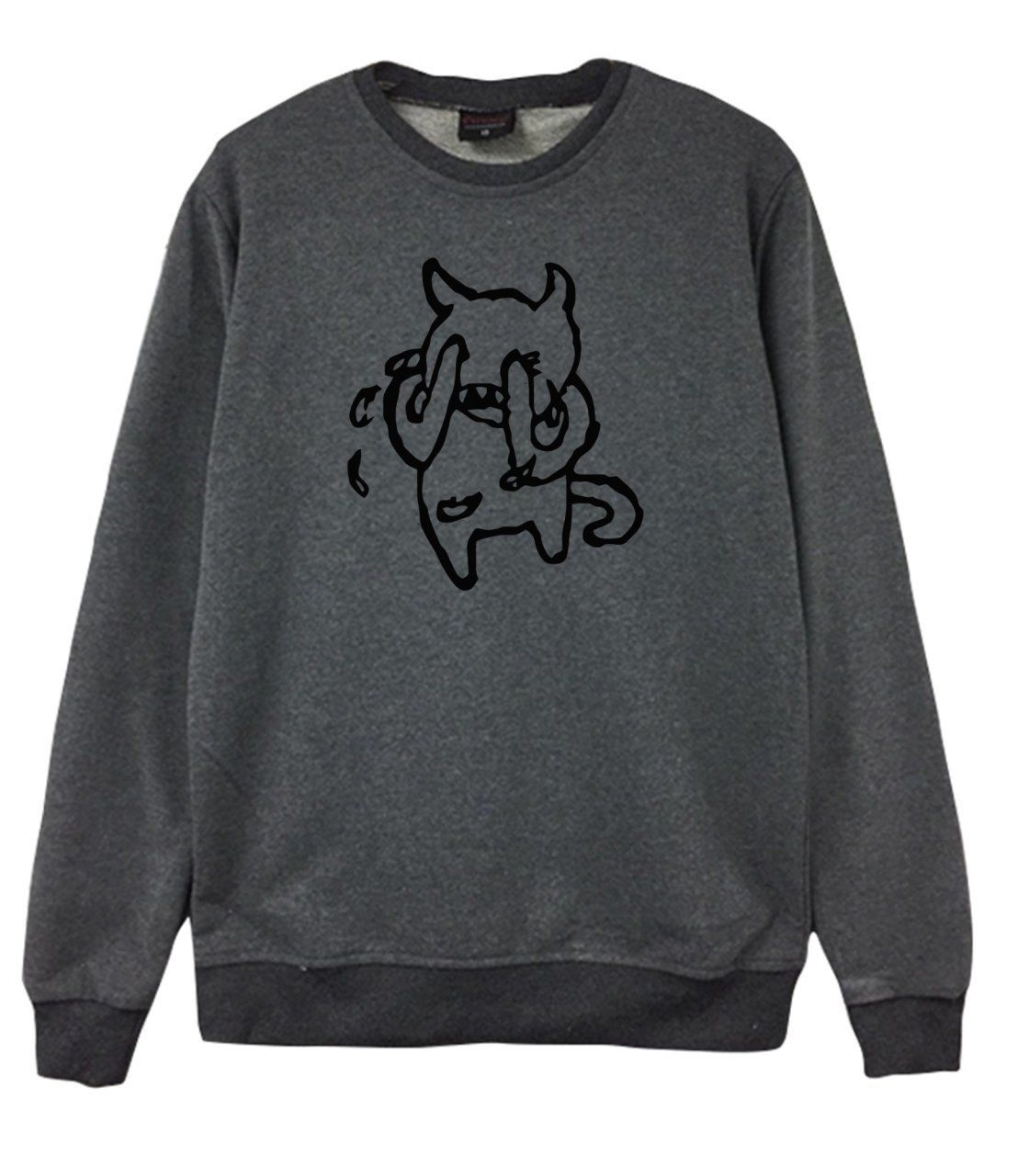 Radiohead Baskılı Sweatshirt