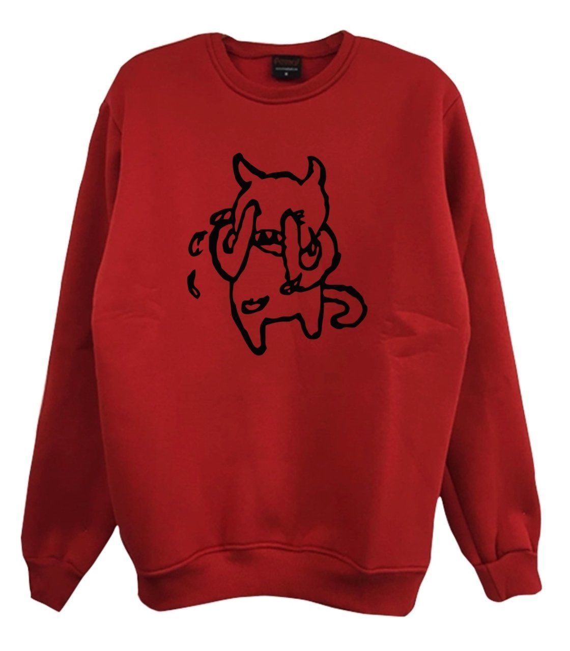 Radiohead Baskılı Sweatshirt