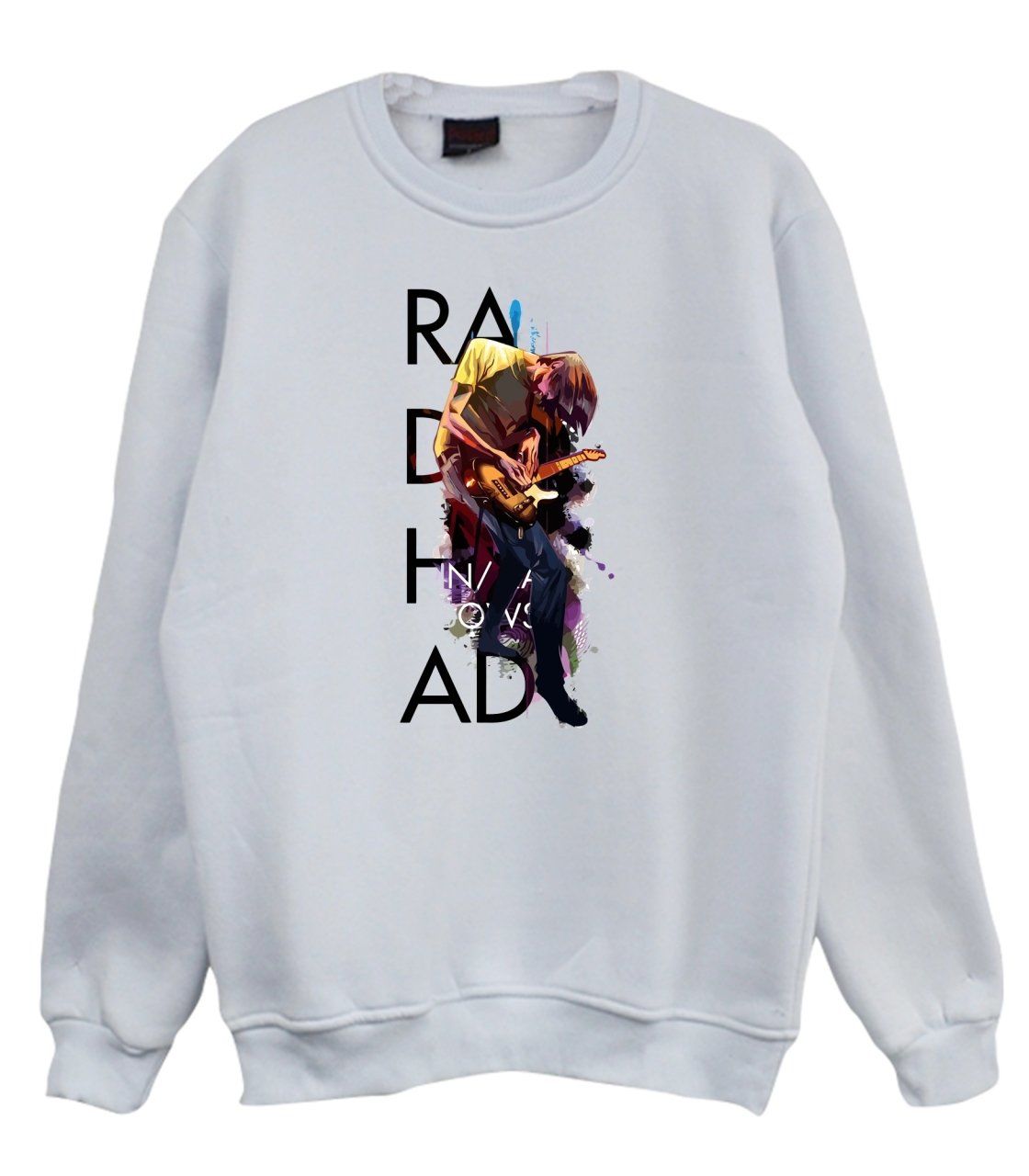 Radiohead Baskılı Sweatshirt