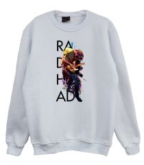 Radiohead Baskılı Sweatshirt
