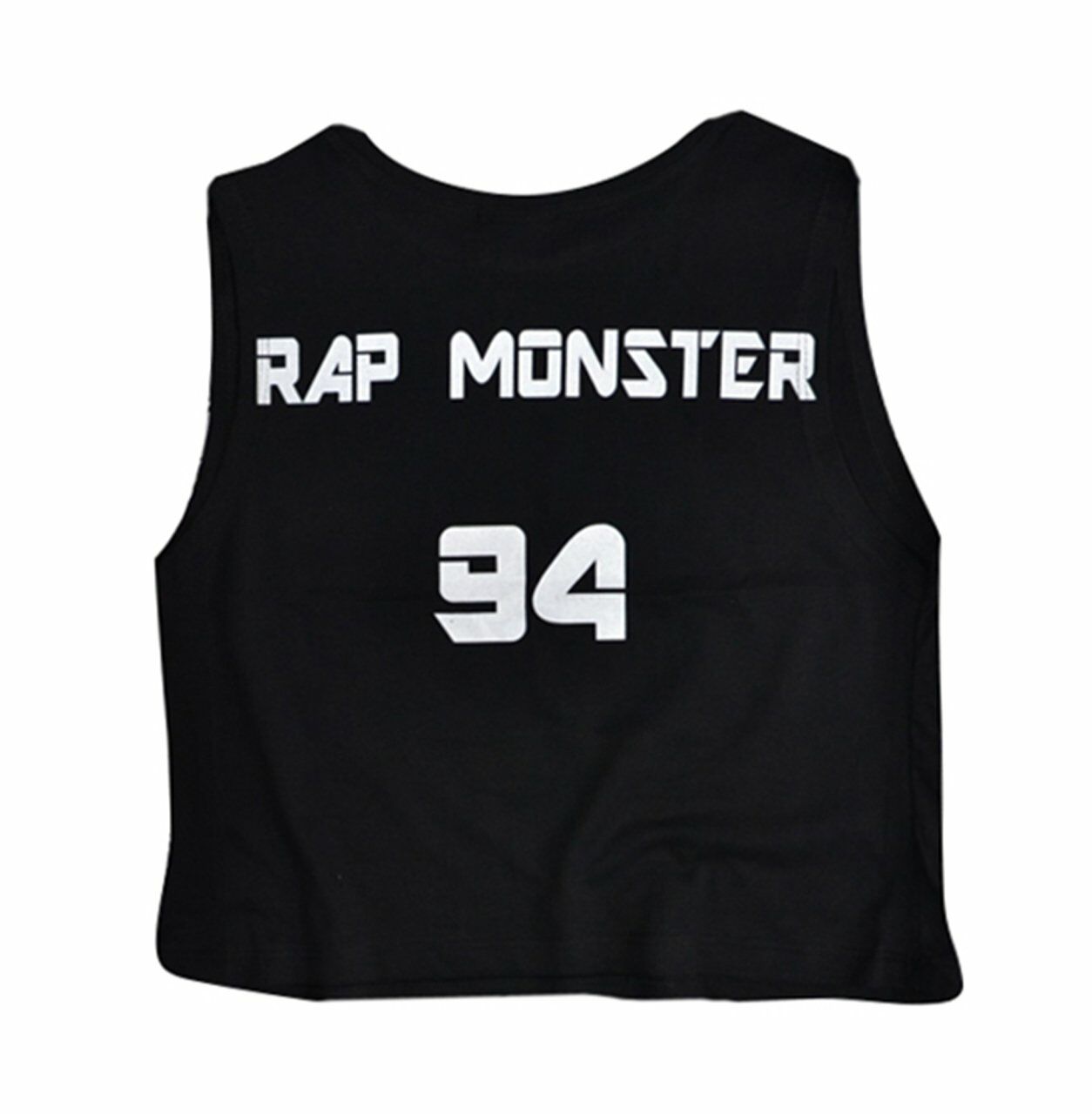 BTS Baskılı Göbek Üstü-Yarım T-shirt