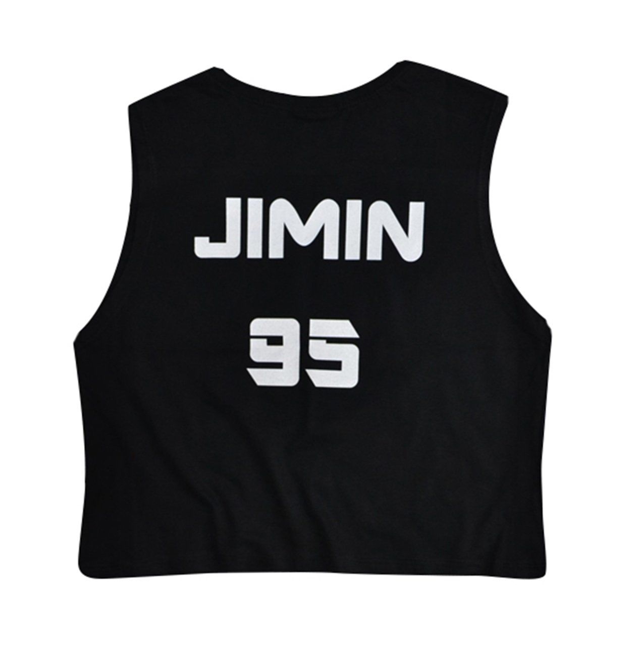BTS Baskılı Göbek Üstü-Yarım T-shirt