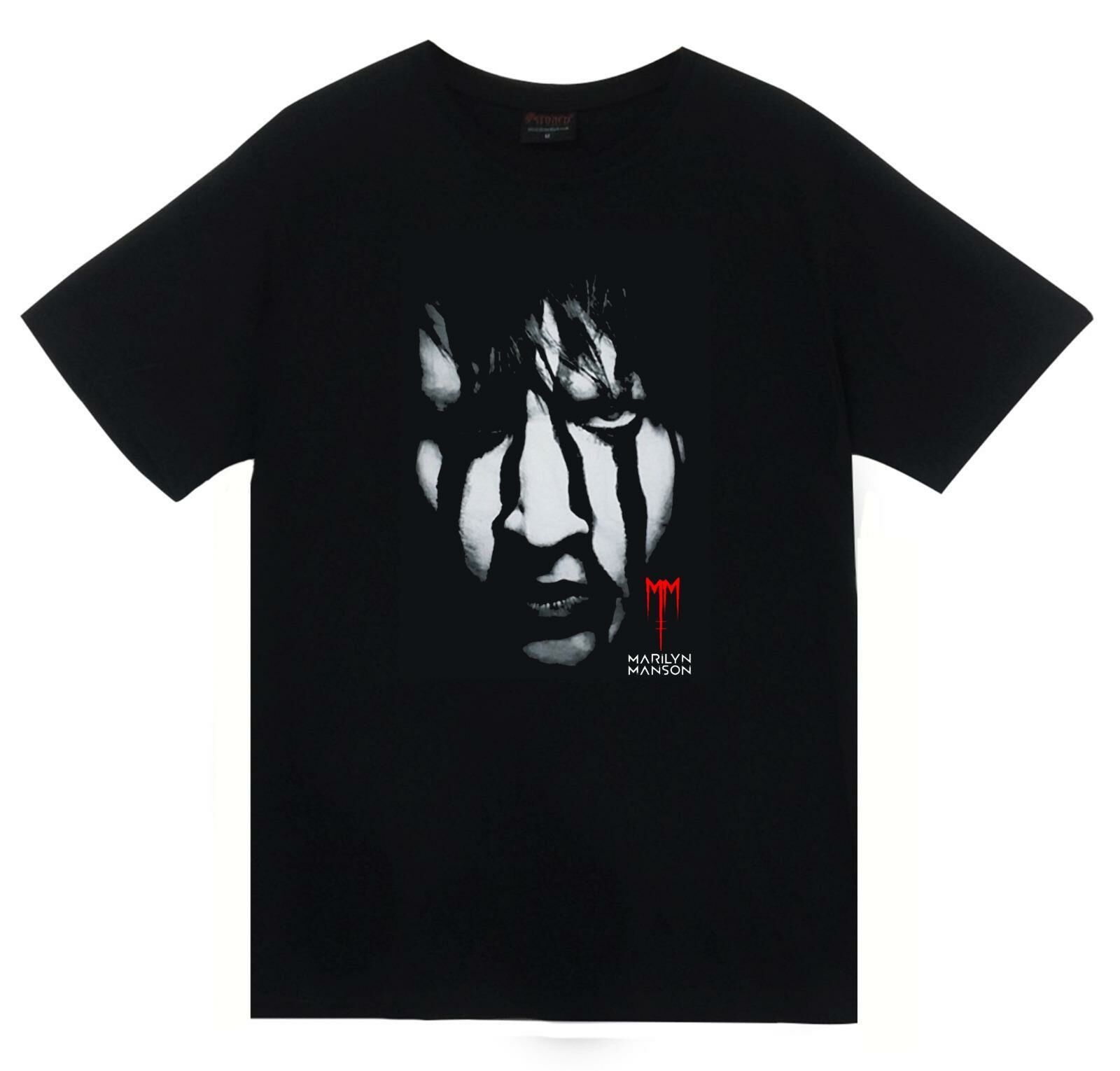 Marilyn Manson Baskılı Tshirt