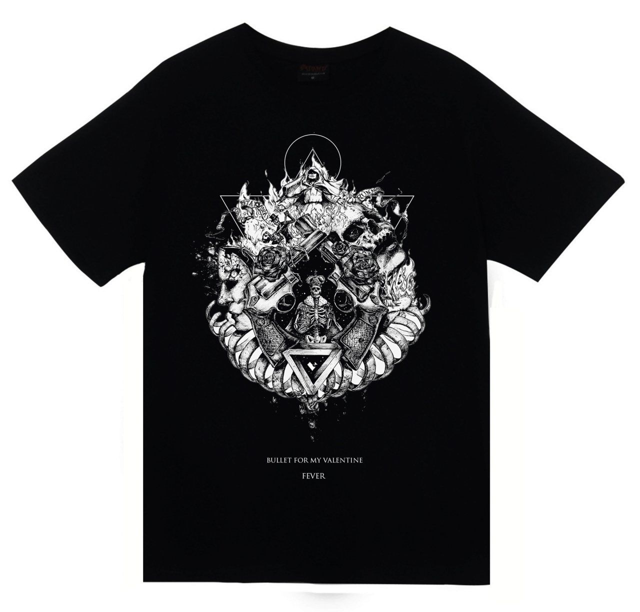 Bullet For My Valentine Baskılı T-shirt
