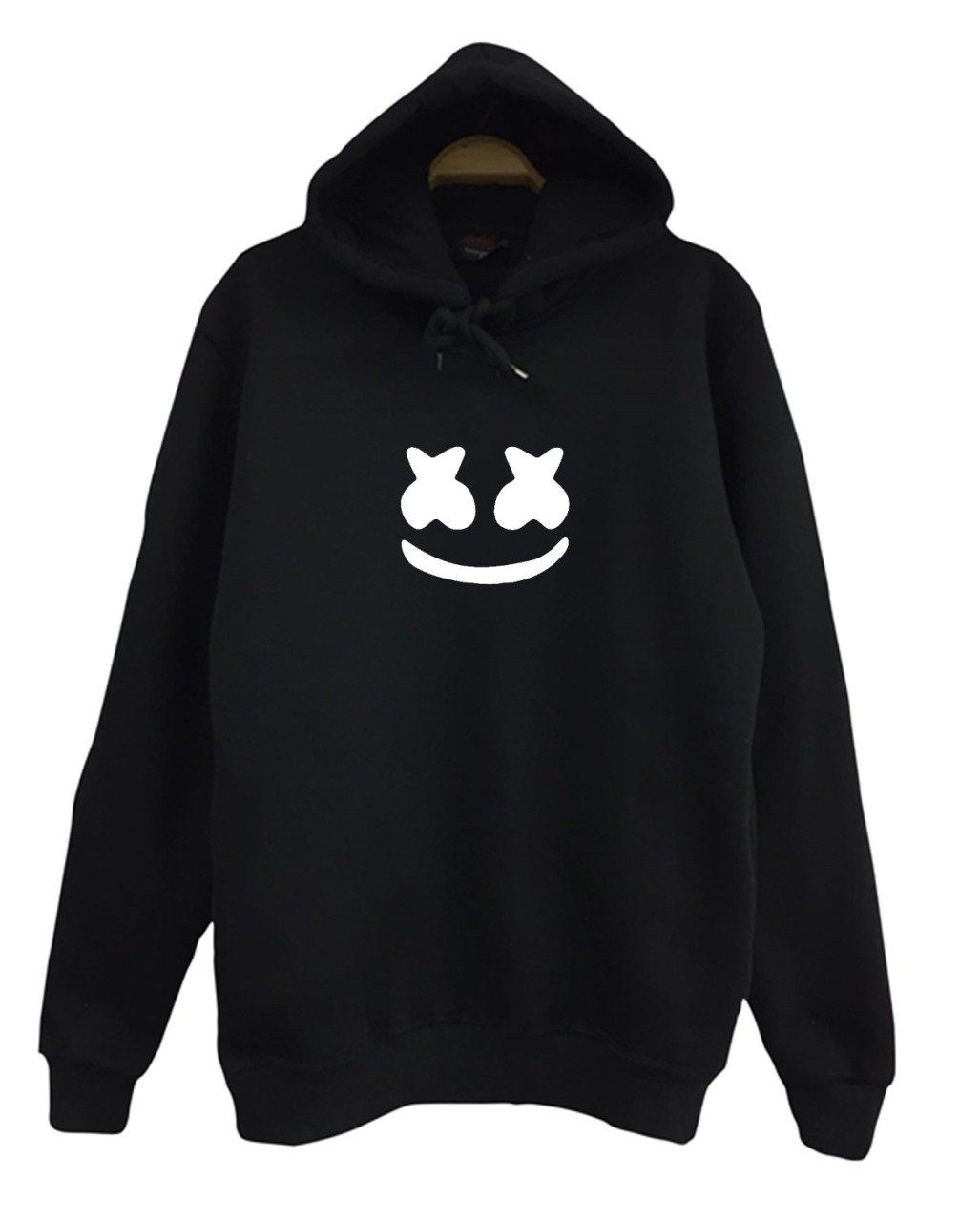 Marshmello Baskılı Kapüşonlu Sweatshirt