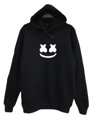 Marshmello Baskılı Kapüşonlu Sweatshirt