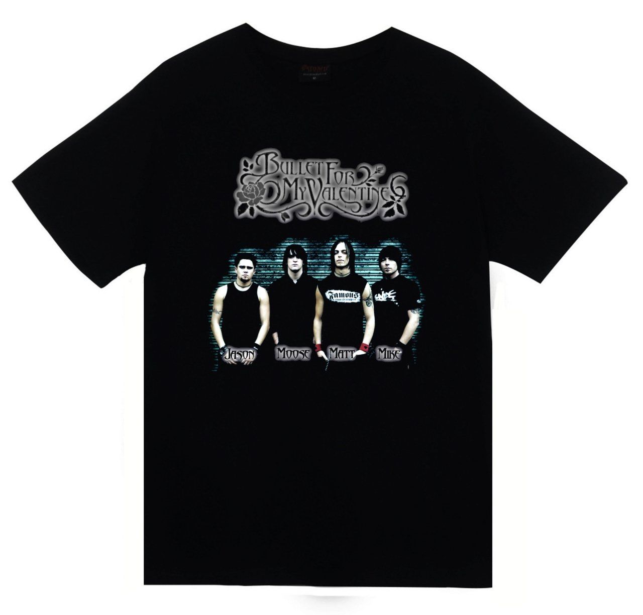 Bullet For My Valentine Baskılı T-shirt