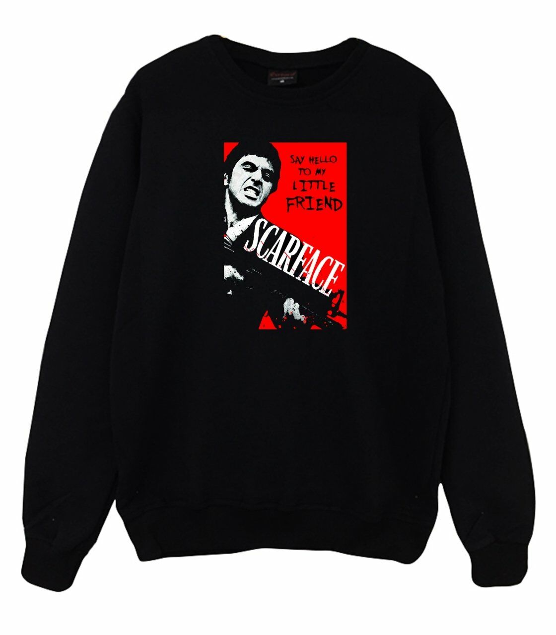 Scarface Tony Montana Baskılı Sweatshirt