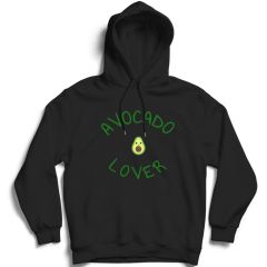 Avocado Lover Baskılı Kapüşonlu Sweatshirt