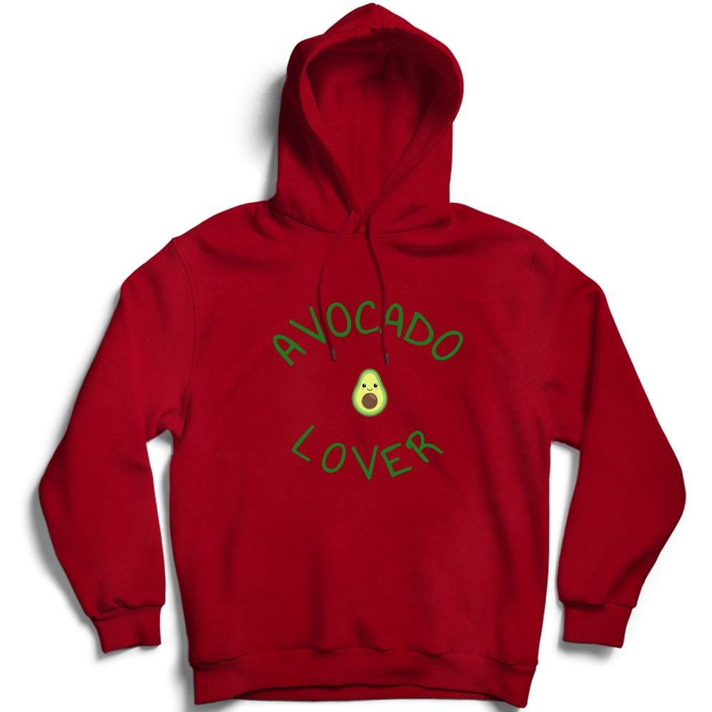Avocado Lover Baskılı Kapüşonlu Sweatshirt