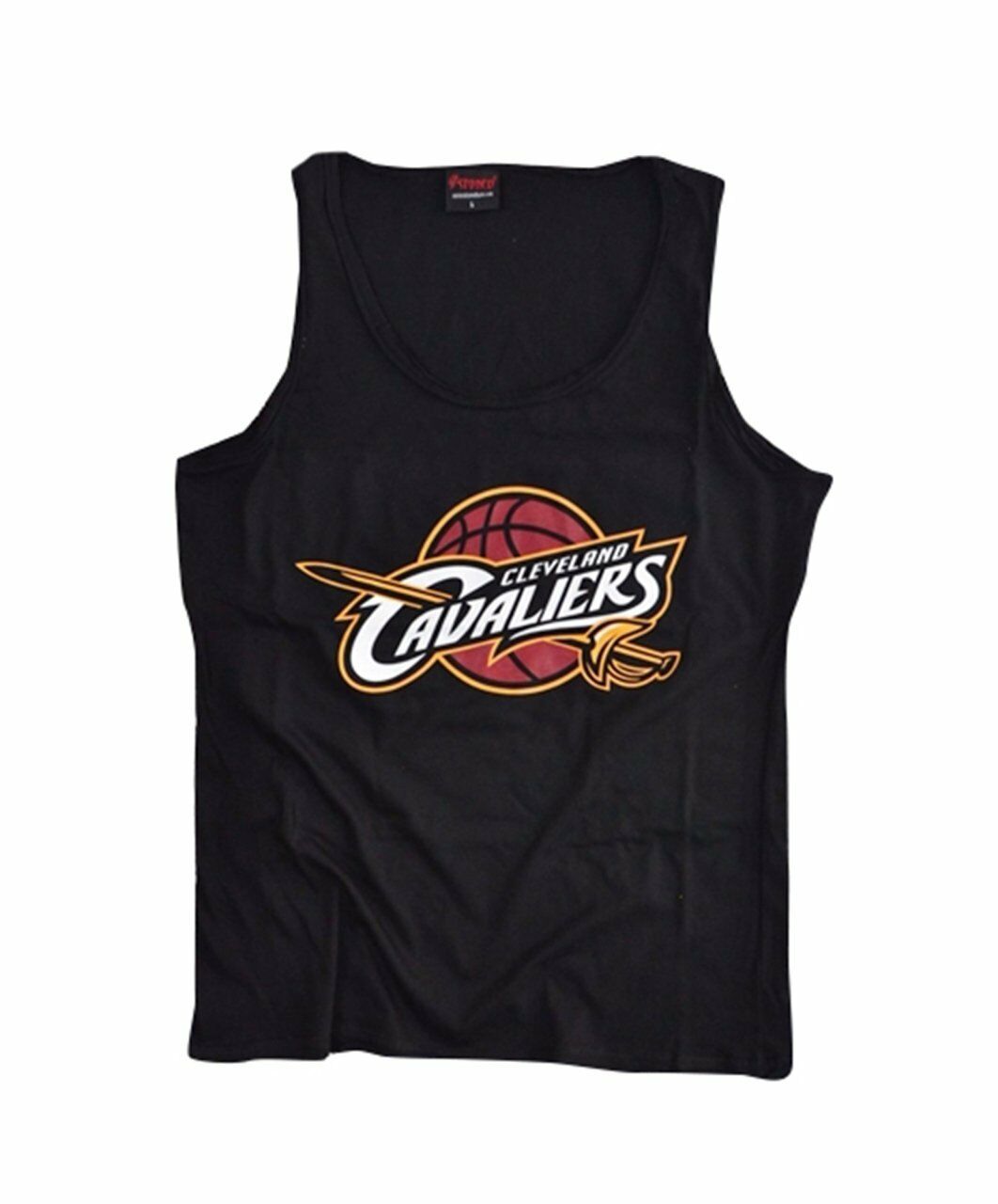Cleveland Cavaliers Baskılı Sıfır Kol T-Shirt
