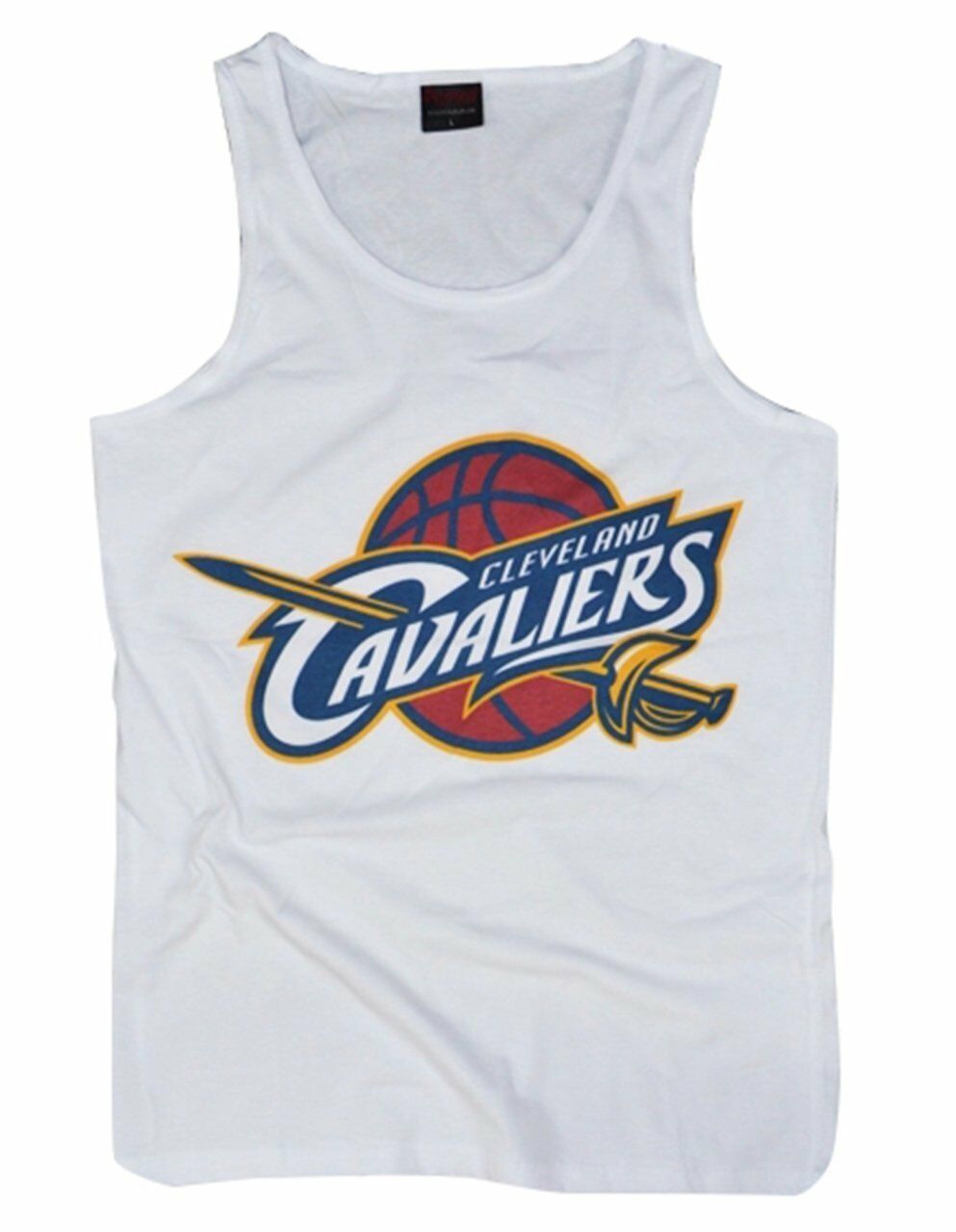 Cleveland Cavaliers Baskılı Sıfır Kol T-Shirt