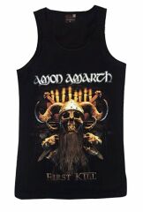Amon Amarth Baskılı Sıfır Kol T-Shirt