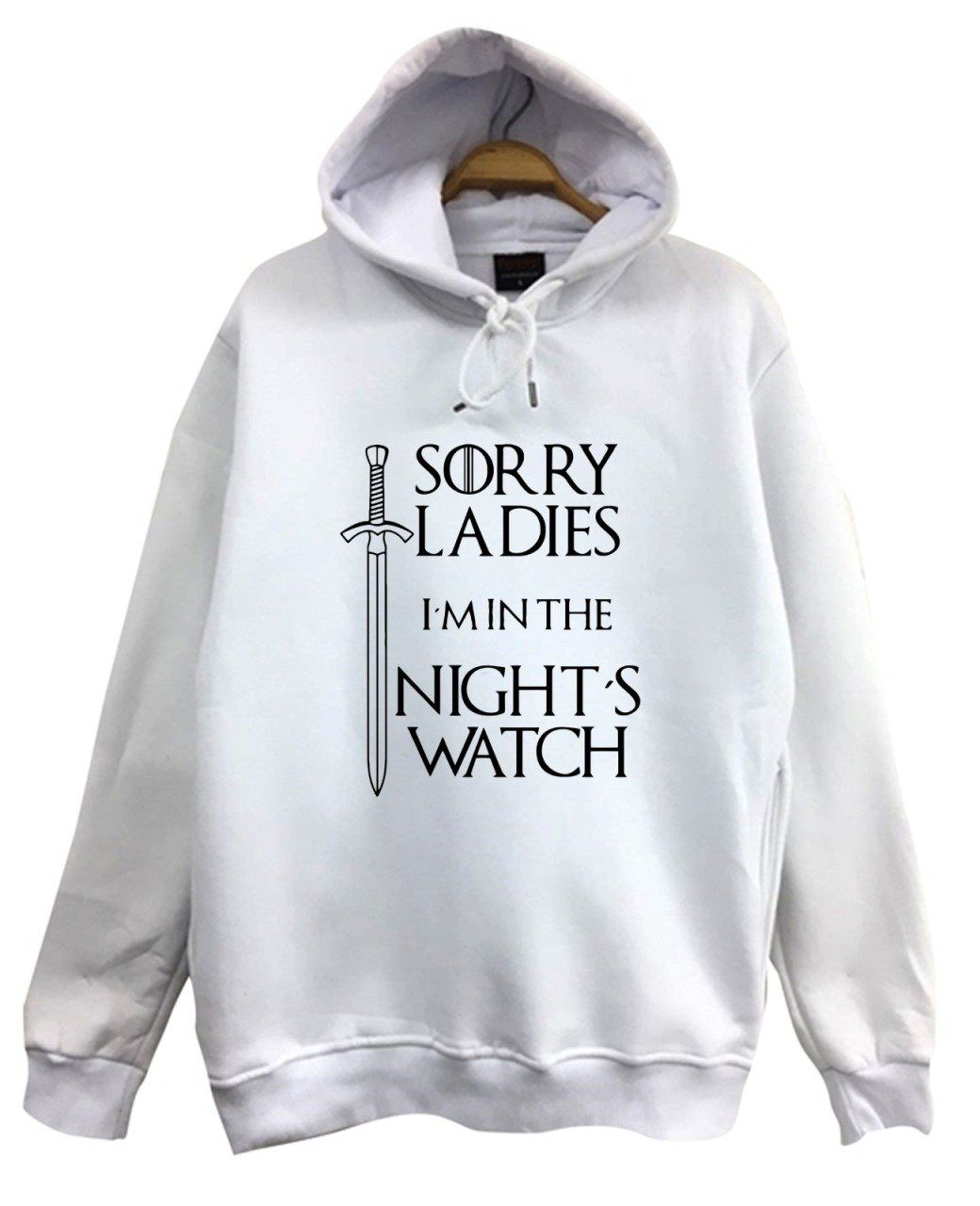 Game of Thrones Baskılı Kapüşonlu Sweatshirt