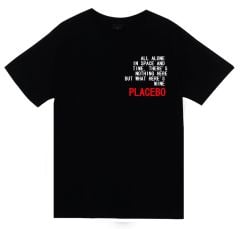 Placebo Baskılı T-shirt