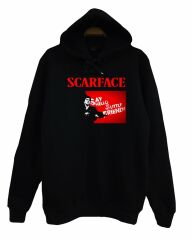 Scarface Tony Montana Baskılı Sweatshirt
