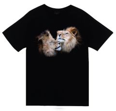 Aslan Kaplan Baskılı T-shirt