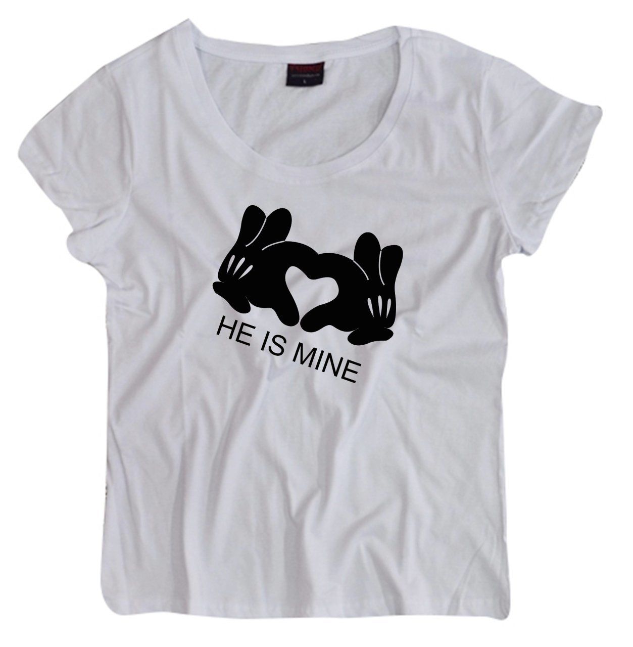 He Is Mine Baskılı Body