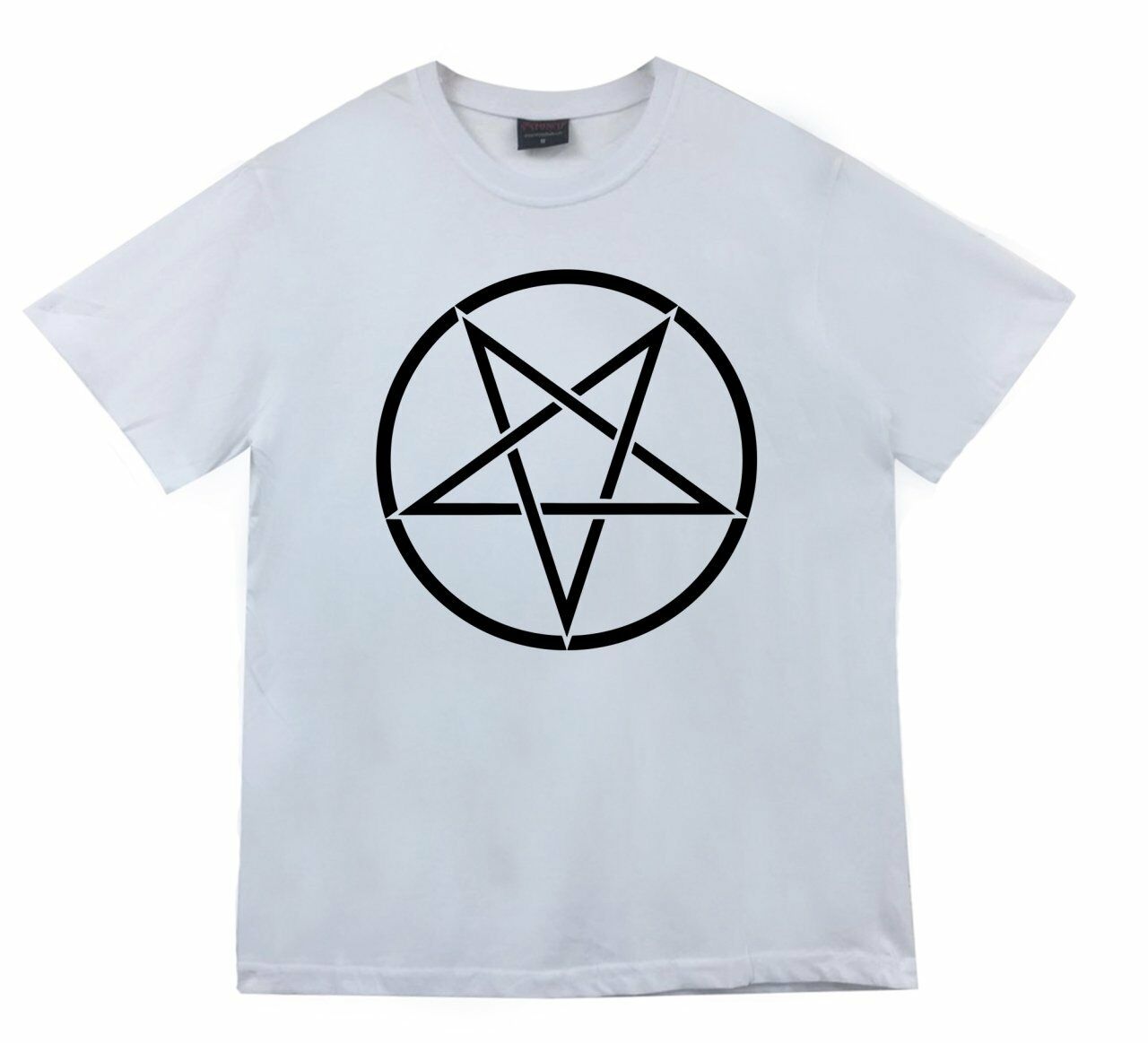 Pentagram Baskılı T-shirt