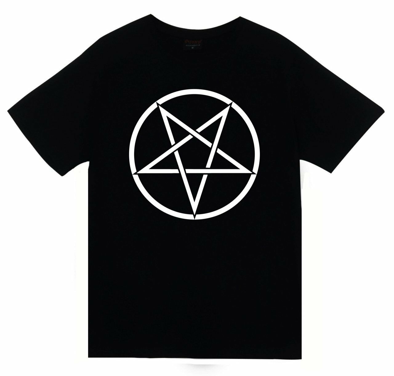 Pentagram Baskılı T-shirt