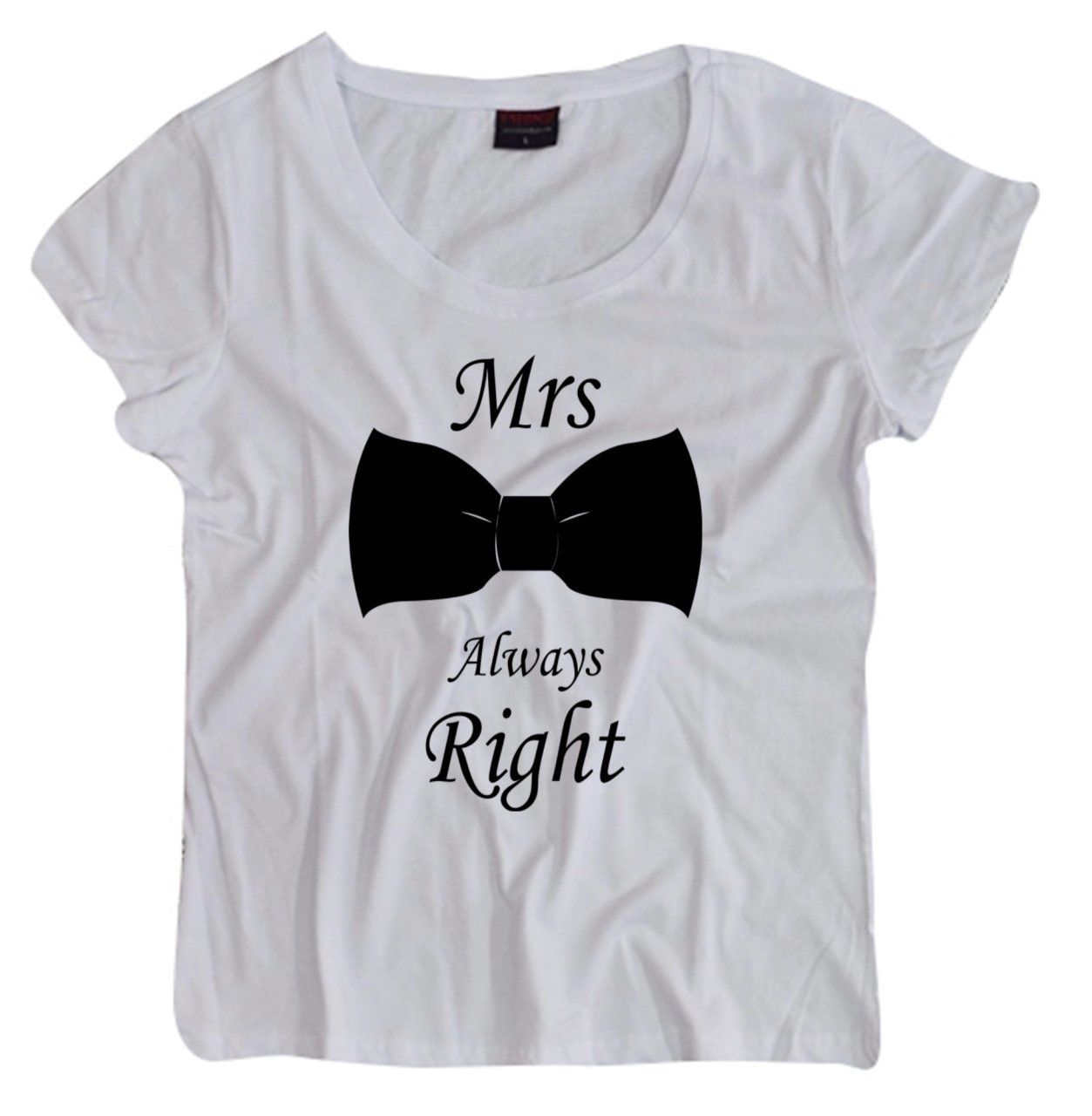 Mrs. Always Right Baskılı Body