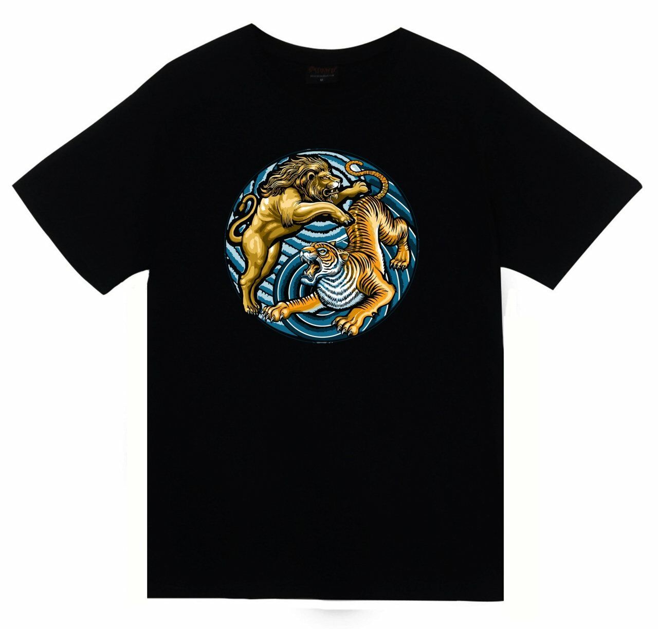Aslan Kaplan Baskılı T-shirt