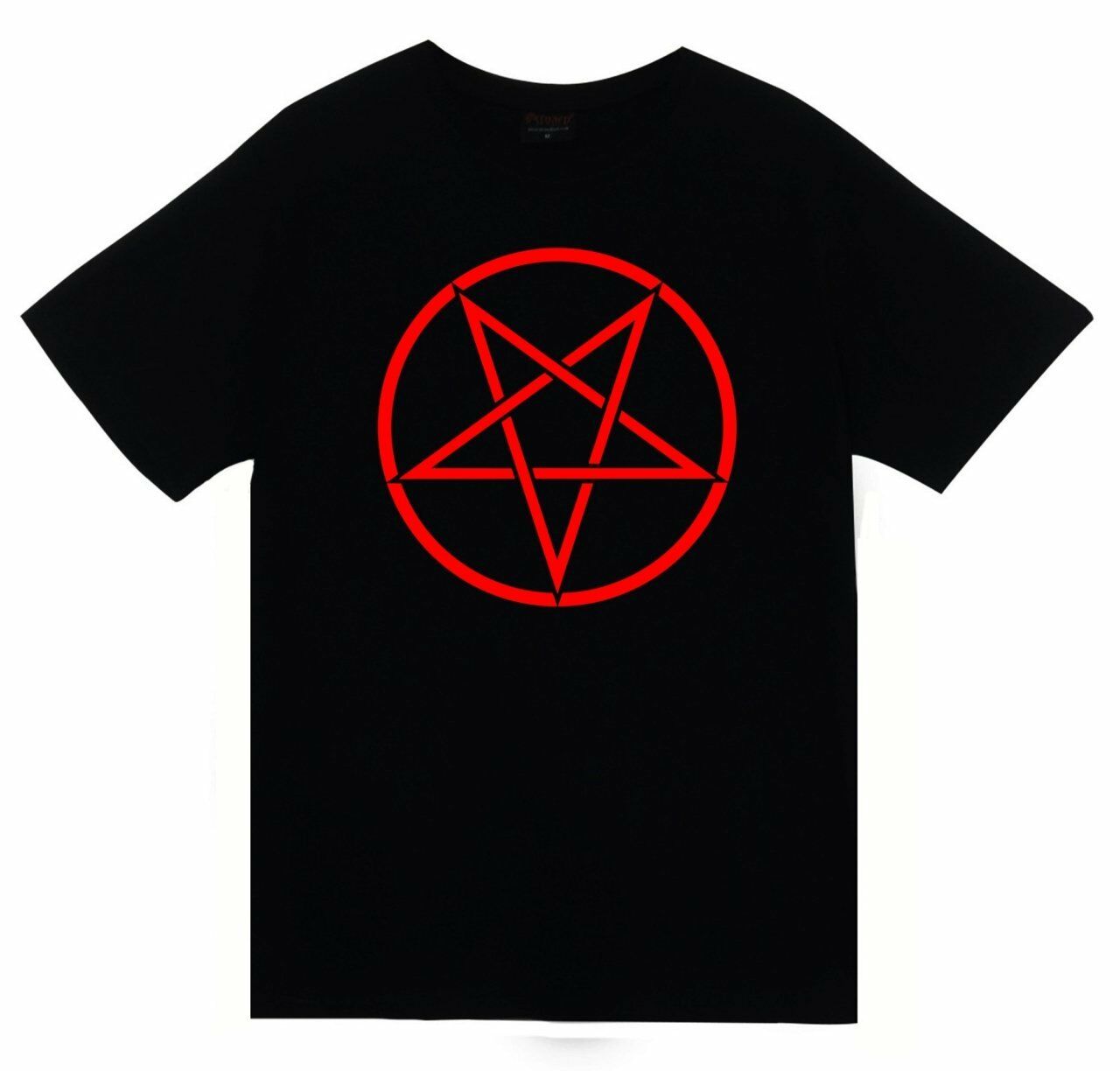 Pentagram Baskılı T-shirt