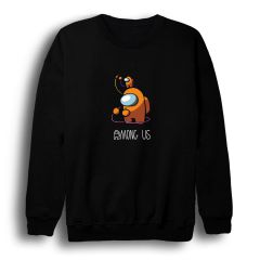 Among Us Oyun Baskılı Bisiklet Yaka Sweatshirt