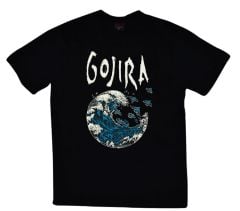 Gojira Baskılı T-shirt