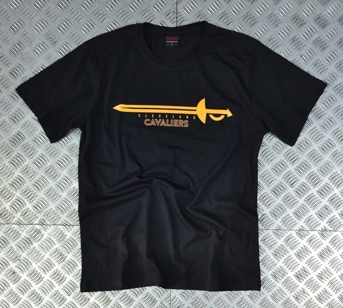 CLEVELAND CAVALIERS Baskılı T-shirt SİYAH - 2XL
