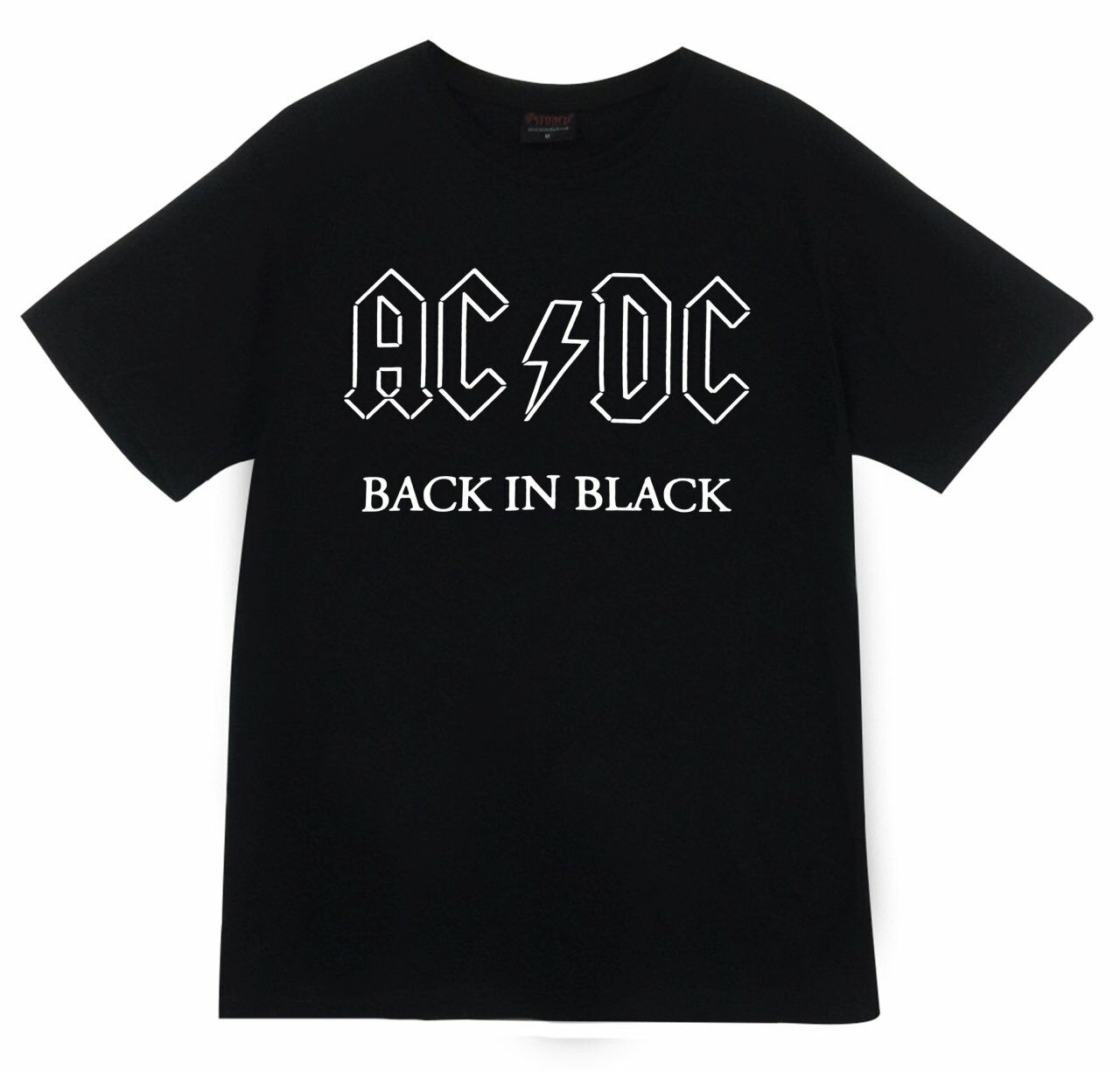 Ac-Dc Baskılı T-shirt